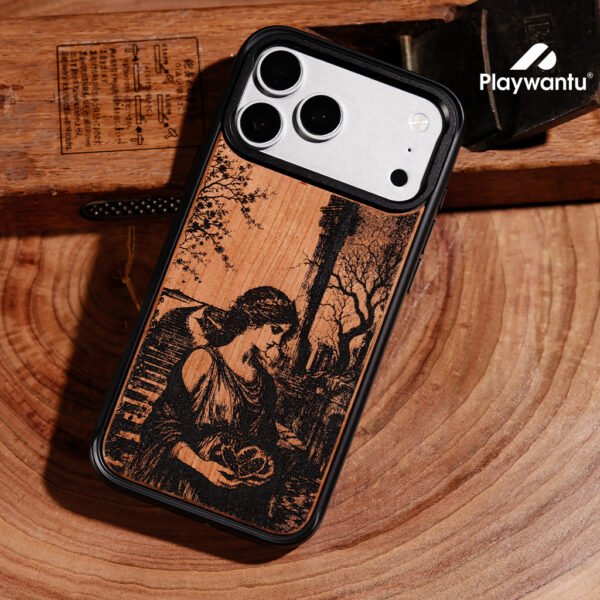 Classical Muse Wood Phone Case