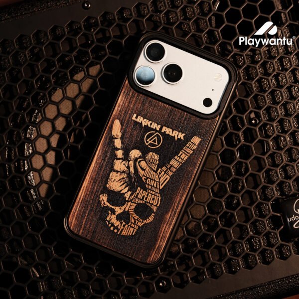 Rock Hand Gesture Skull Phone Case