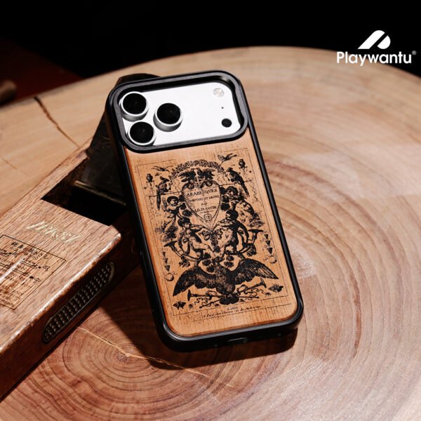 Antique Cherub Emblem Phone Case