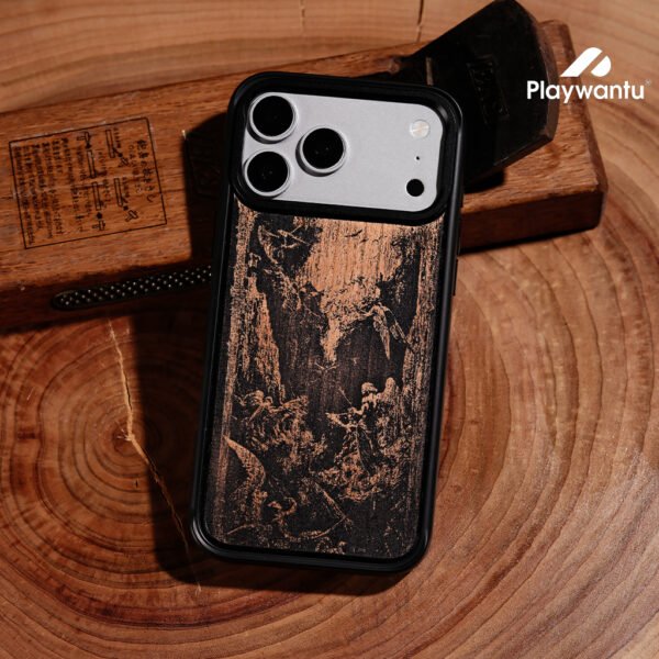 Vintage Angels In Wilderness Phone Case
