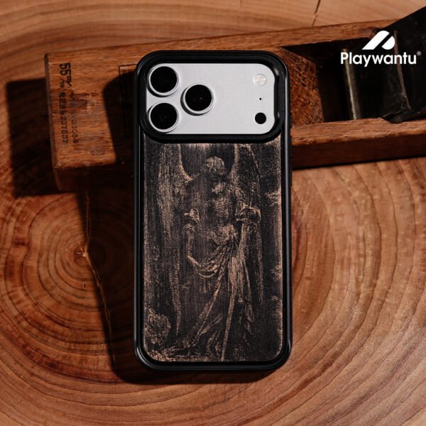 Mystic Shadow Wood Phone Case